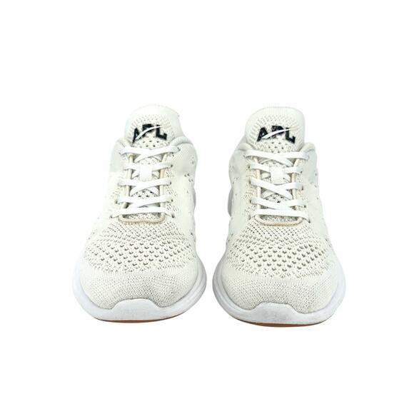 APL Techloom Pro Women Running Shoes Size 8.5 White Knit Breathable Laced Comfy - Picture 12 of 15